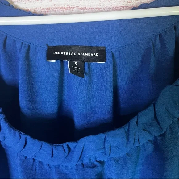 Universal Standard Isola Crinke Crepe Sleeveless Dress Size S / 14-16 - Picture 2 of 8